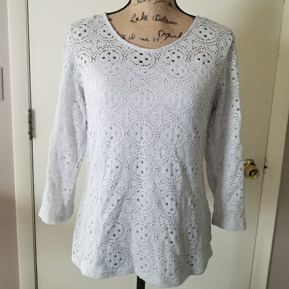 Roz & Ali lace top